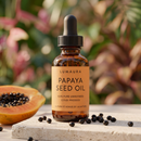 Papaya seed oil dropper for brightening natural skin care